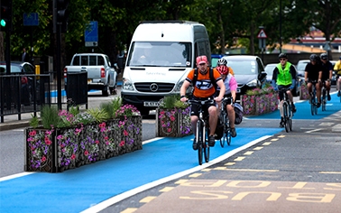 rootspace leafspace cycle path barrier